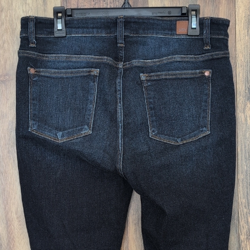 Judy Blue Dark Wash Skinny Fit Plus Size Jeans15/32 -607A - Picture 5 of 10